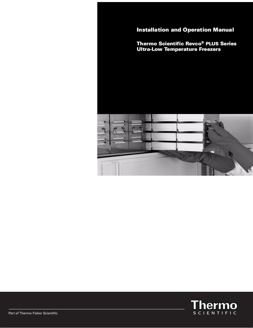 Revco-Plus-ULT-Freezers-操作说明书手册