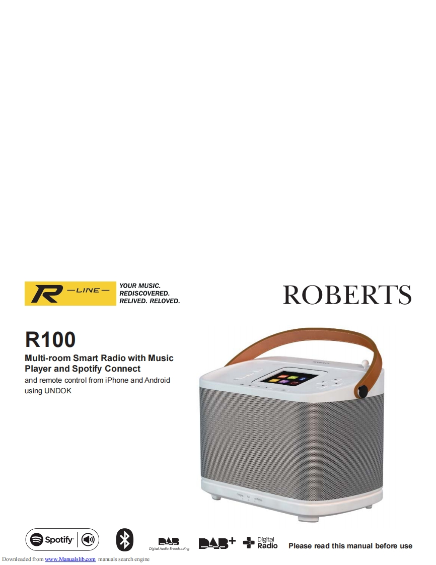 Roberts-R100-(Manual操作说明书手册)