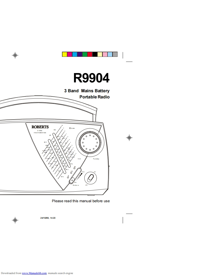 Roberts-R9904-(Manual操作说明书手册)