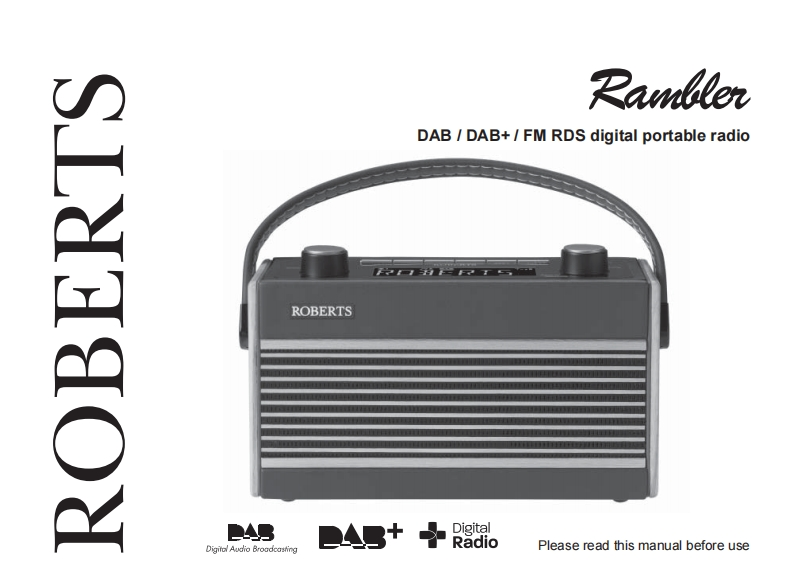 Roberts-Rambler-DAB-(Manual操作说明书手册)