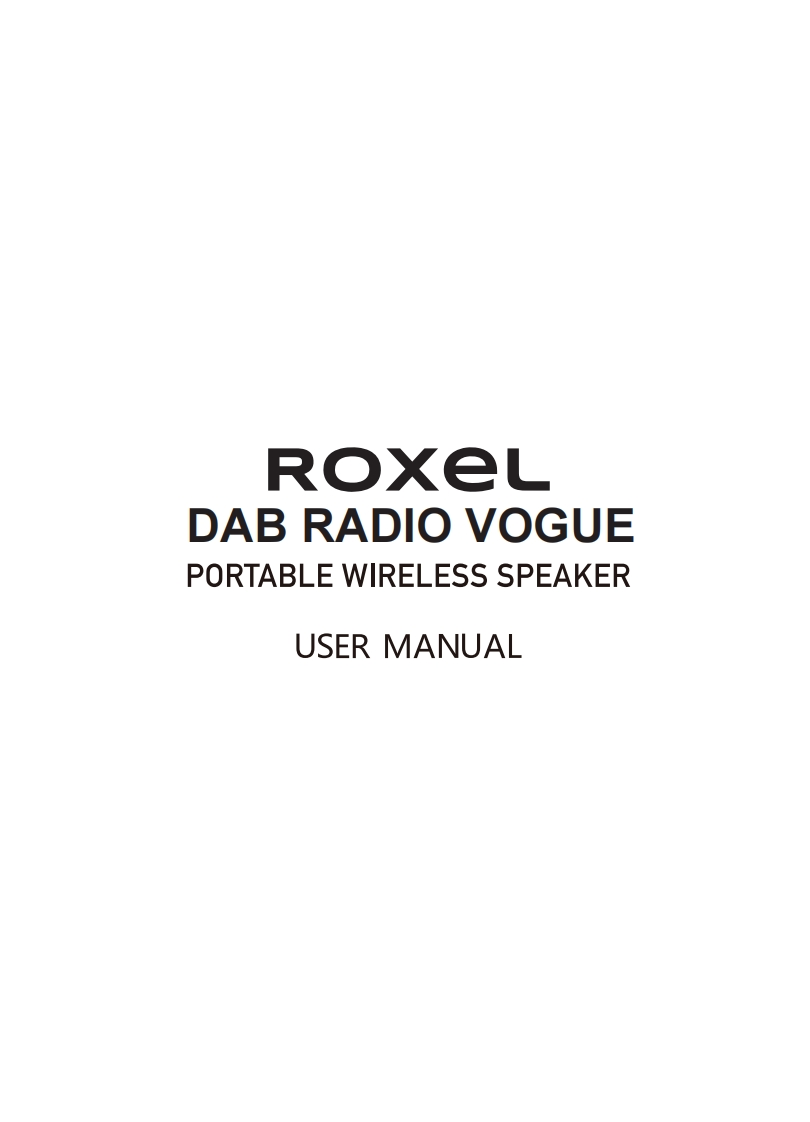 Roxel-Vogue-操作说明书手册-20240311