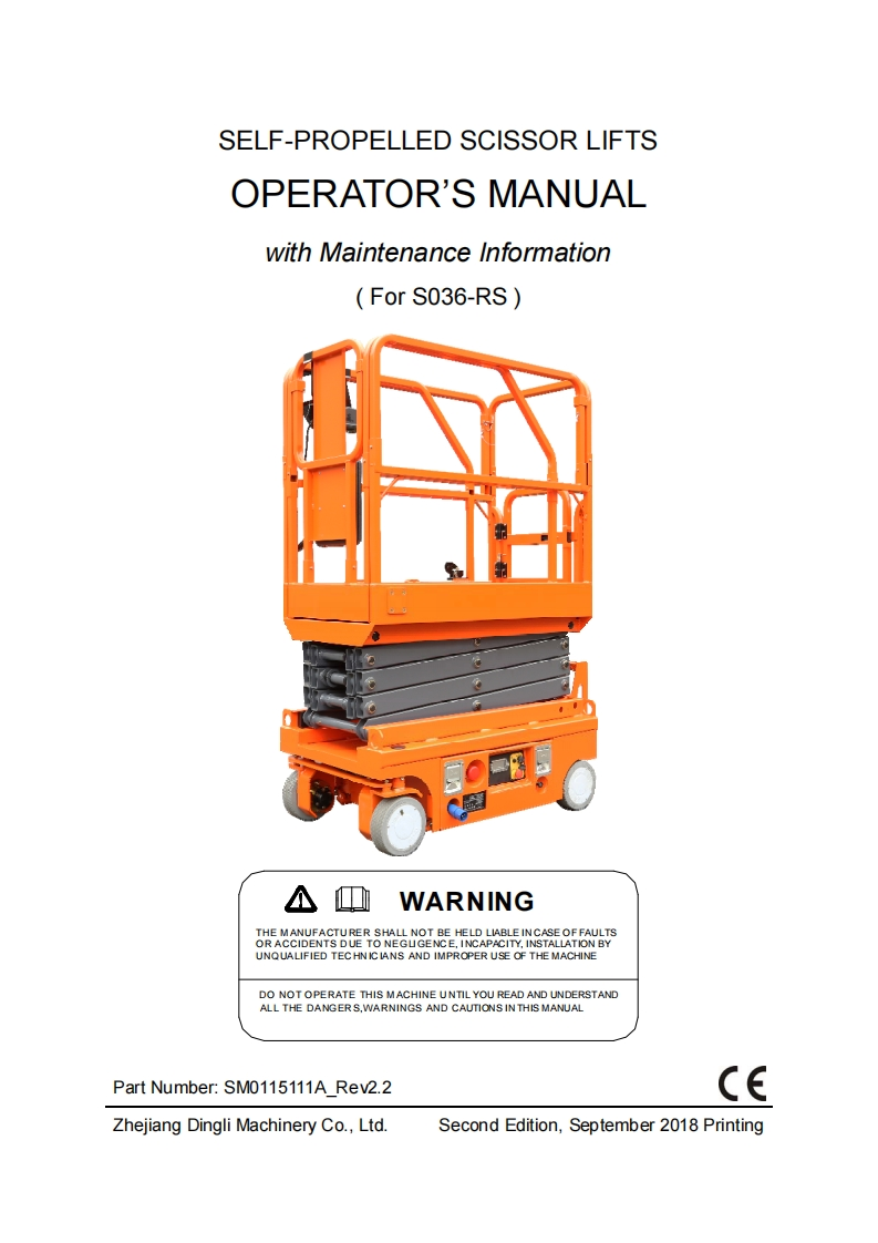 S036-RS-操作与维修手册（SM0115111A_Rev2.2）