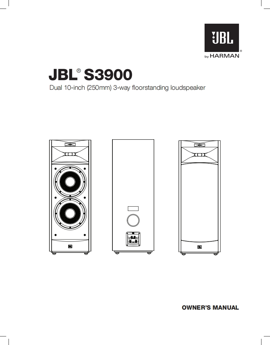 S3900Loudspeaker使用操作说明书手册