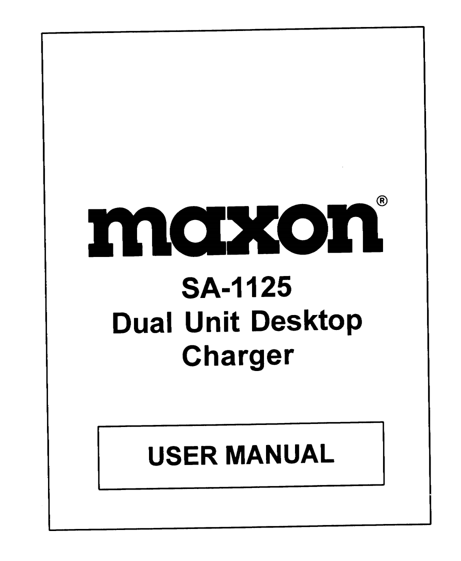 SA1125操作说明书手册