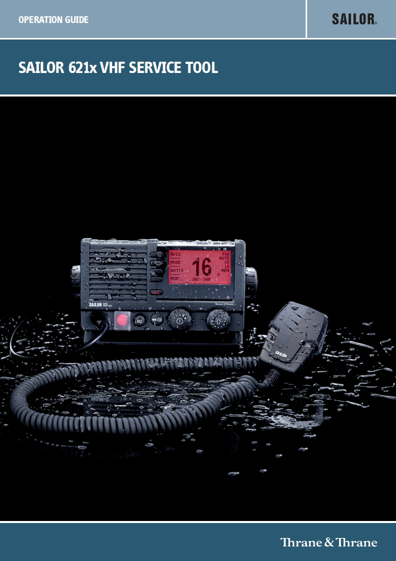 SAILOR-621x-VHF-Service-Tool-Operation-操作说明书手册.pdf