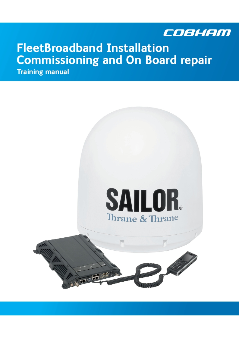 SAILOR-Fleet-Broadband-150-Training-操作说明书手册.pdf