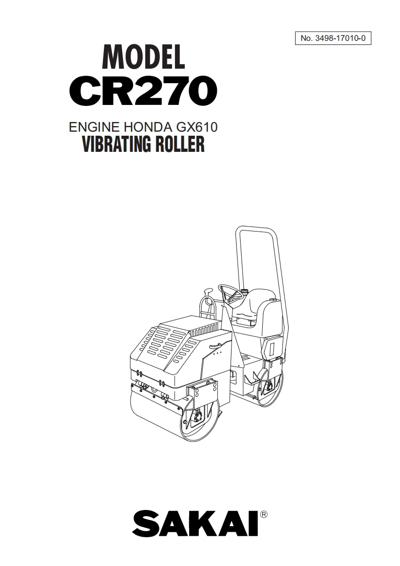 SAKAI酒井CR270_Serial_10101