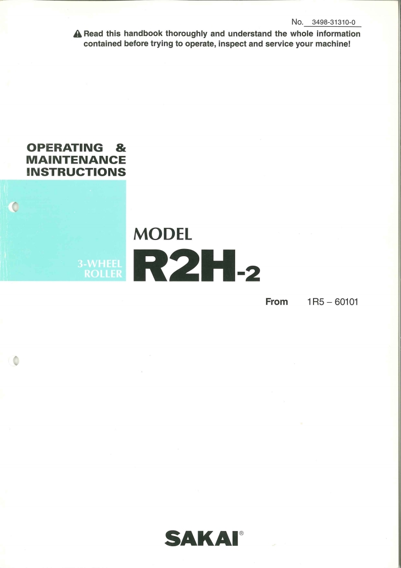 SAKAI酒井R2H-2-ops-manual-supplement