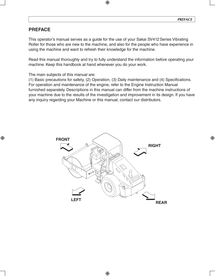 SAKAI酒井SV412-Op-Manual