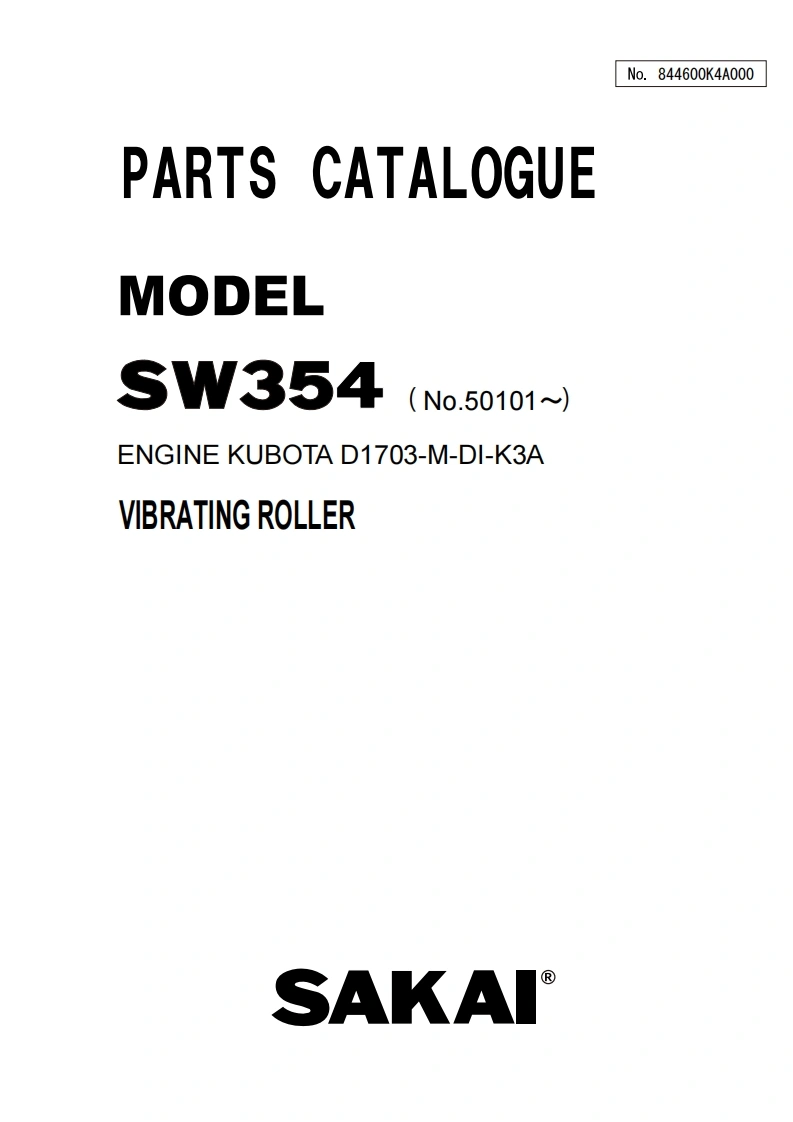 SAKAI酒井SW354_844600K4A0005010159999