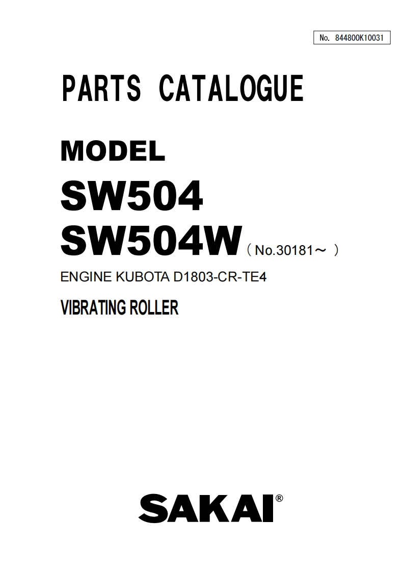 SAKAI酒井SW504_844800K1003130211