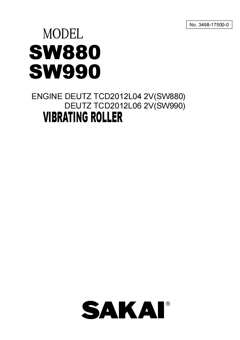 SAKAI酒井SW880_990_parts_catalogue