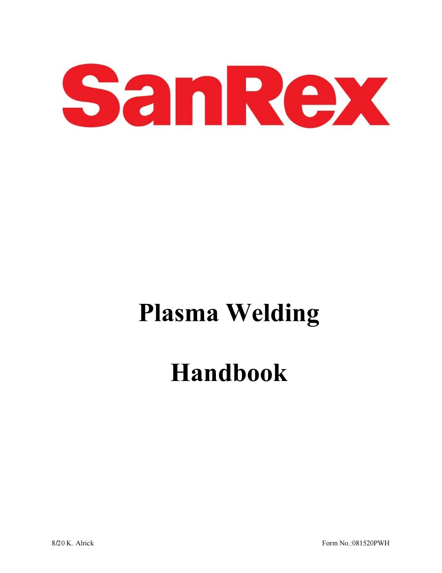 SANREX-PAW-Hand-Book-with-art操作手册含电器原理图