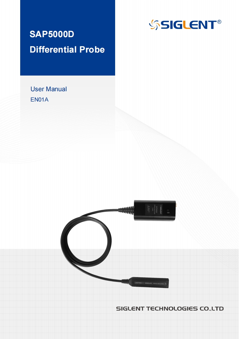 SAP5000D_操作说明书手册-EN01A
