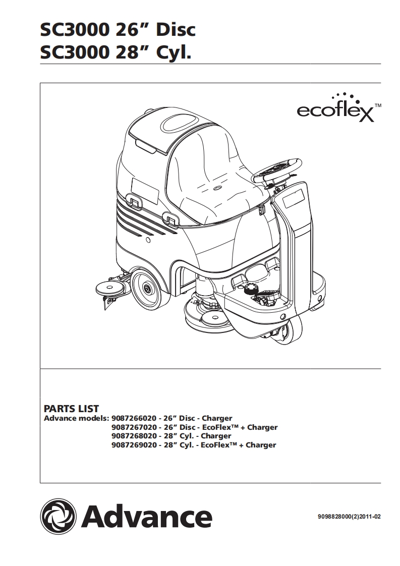 SC3000-parts维修零部件手册