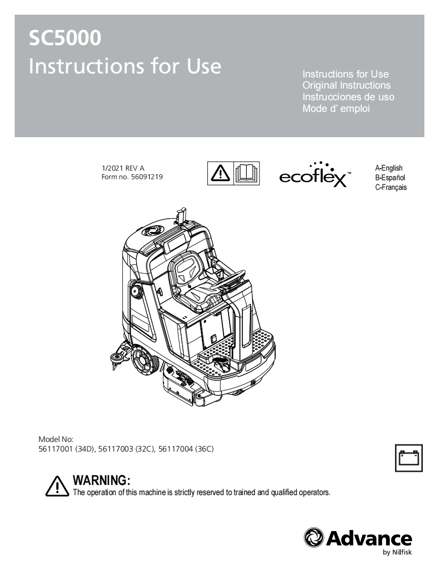 SC5000-manual操作与维护手册