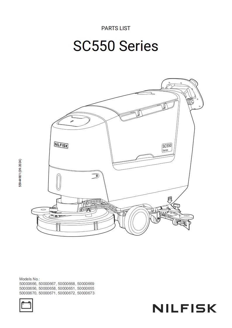 SC550-parts维修零部件手册