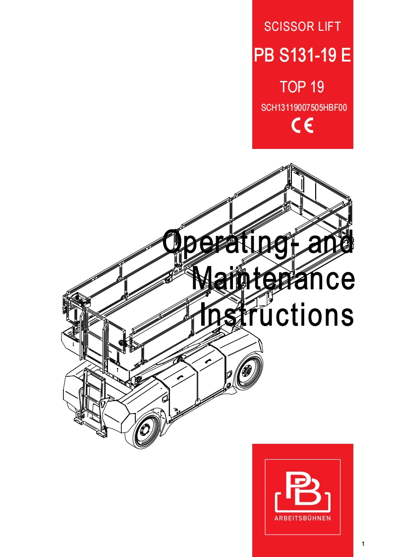 SCISSORLIFT-PB-S131-19-E__E_维修操作说明书手册