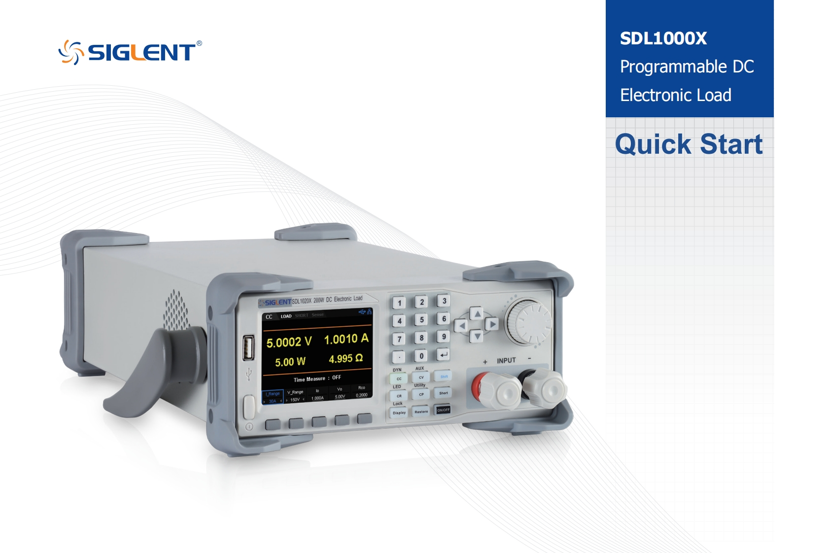 SDL1000X-快速操作手册说明书指南