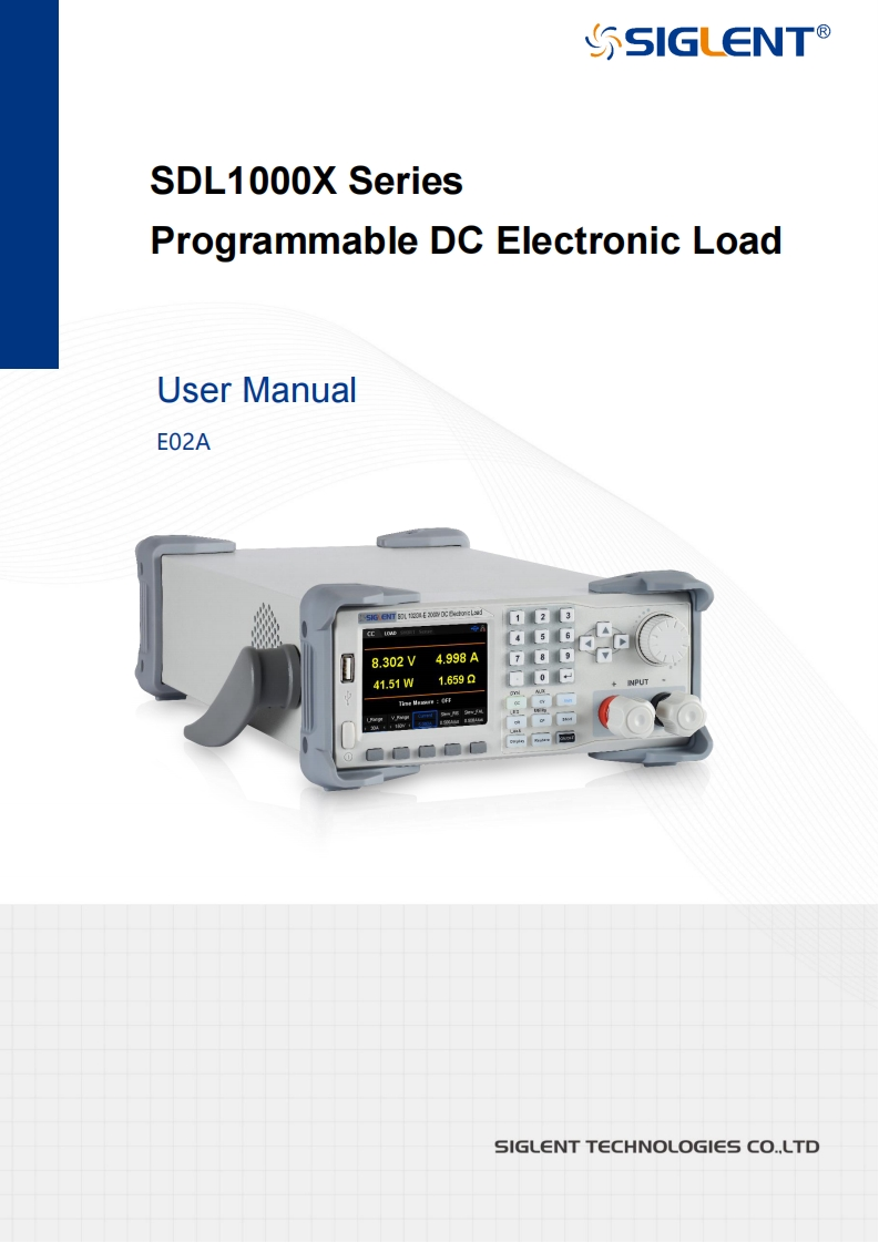 SDL1000X_操作说明书手册_E02A