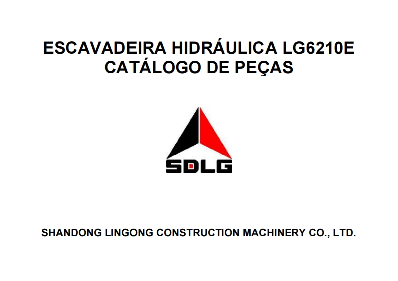 SDLG-LG6210E-Excavator-零部件手册-PDF