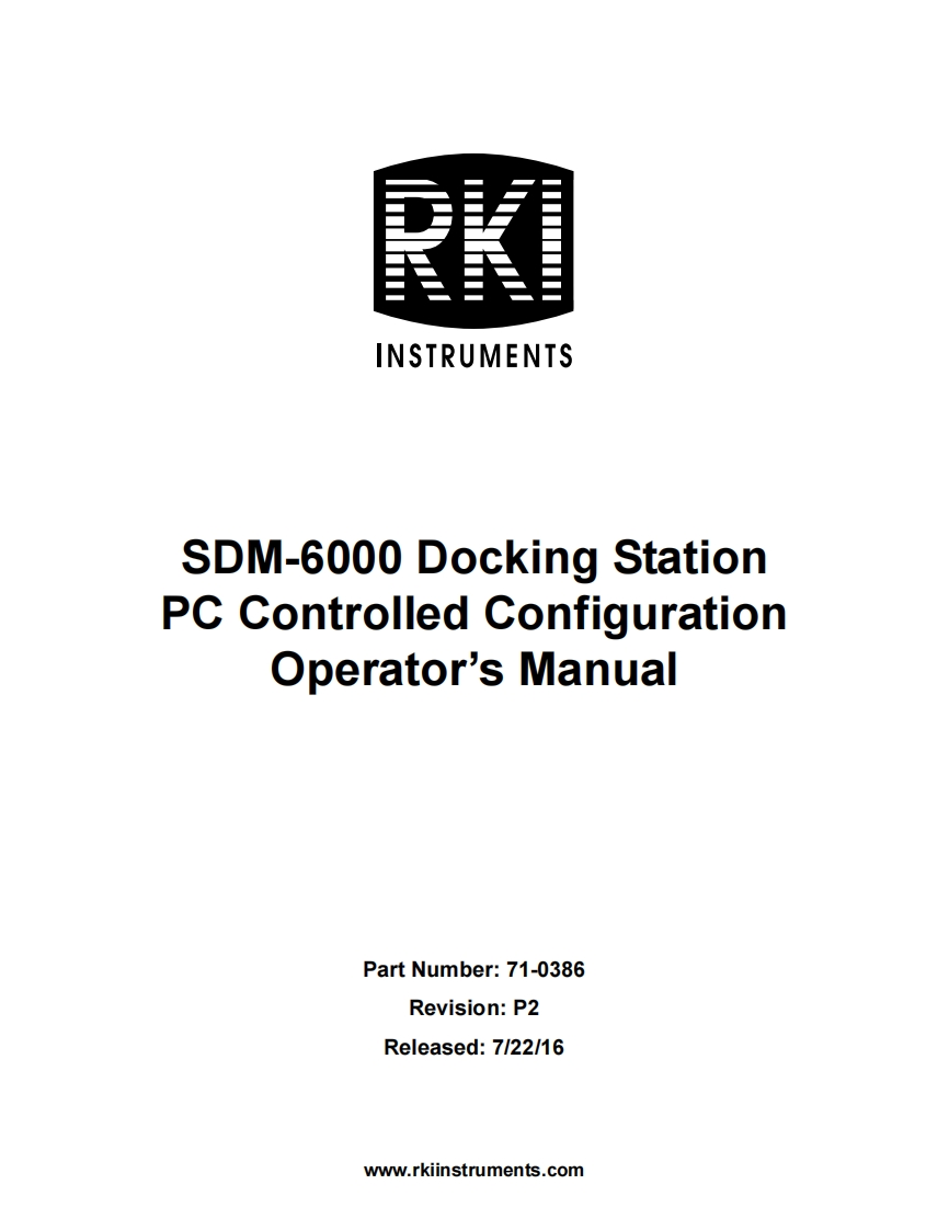 SDM-6000_PC_Controller_手册说明书指南