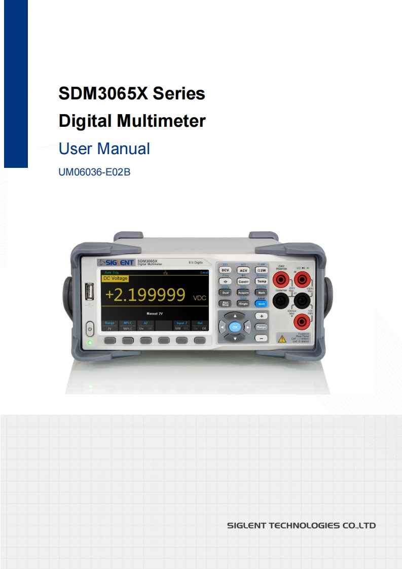 SDM3065X_操作说明书手册_E02B