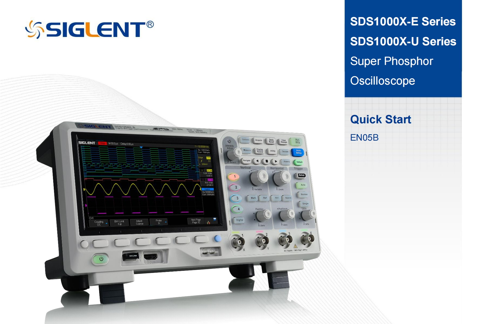 SDS1000X-ESDS1000X-U_快速操作手册说明书_EN05B