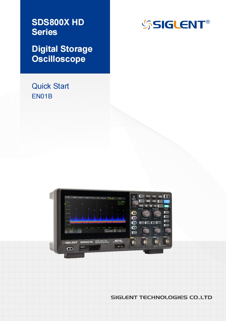 SDS800X-HD_快速操作手册说明书_EN01B