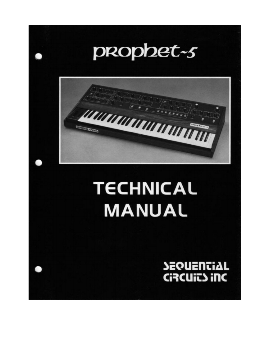 SEQUENTIAL_PROPHET-5-REV2_维修手册电器原理图