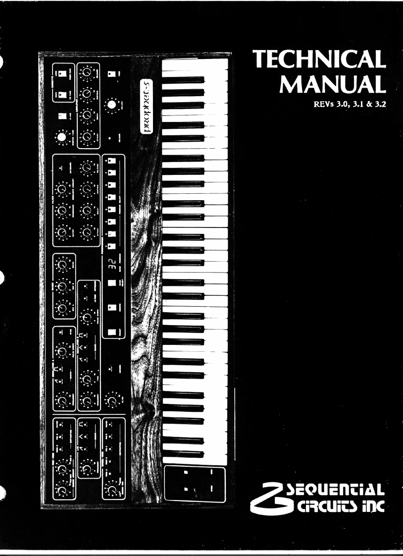 SEQUENTIAL_PROPHET-5-REV3_维修手册电器原理图