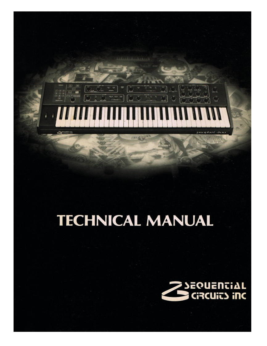 SEQUENTIAL_PROPHET-600_维修手册电器原理图