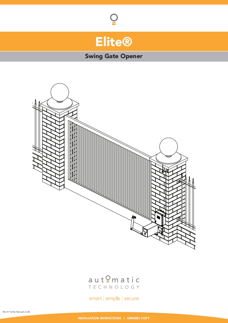 SGO-1-v4-Elite-Swing-Gate-DCB-05-v1-Control-Board-操作说明书手册-v2.00