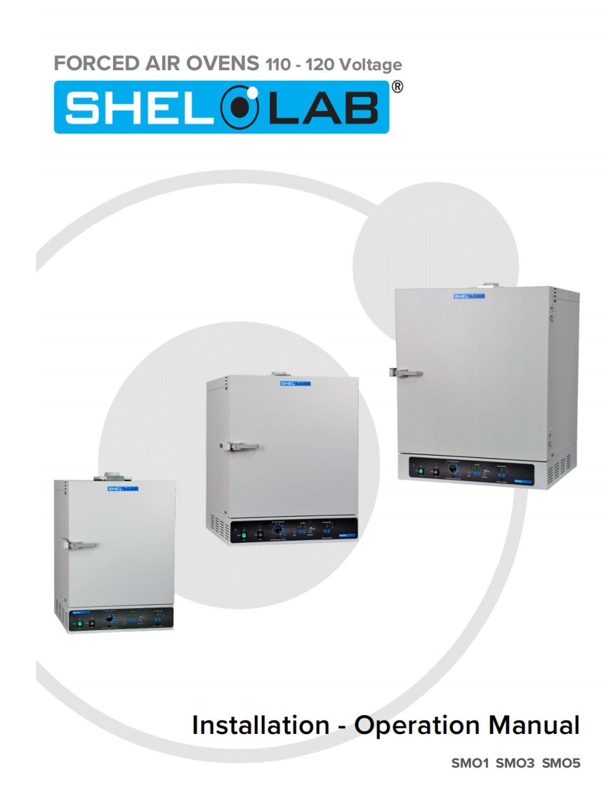 SHEL-LAB-SMO1-SMO3-SMO5-Oven-操作说明书手册