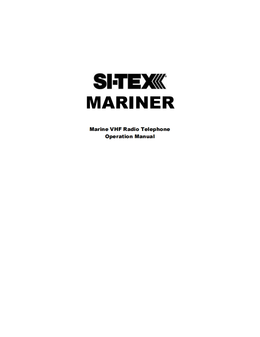 SI-TEX_SR-2001_Manual操作说明书手册
