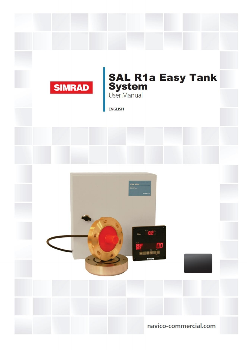 SIMRADSALR1aEasyTankUserManual安装操作说明书手册