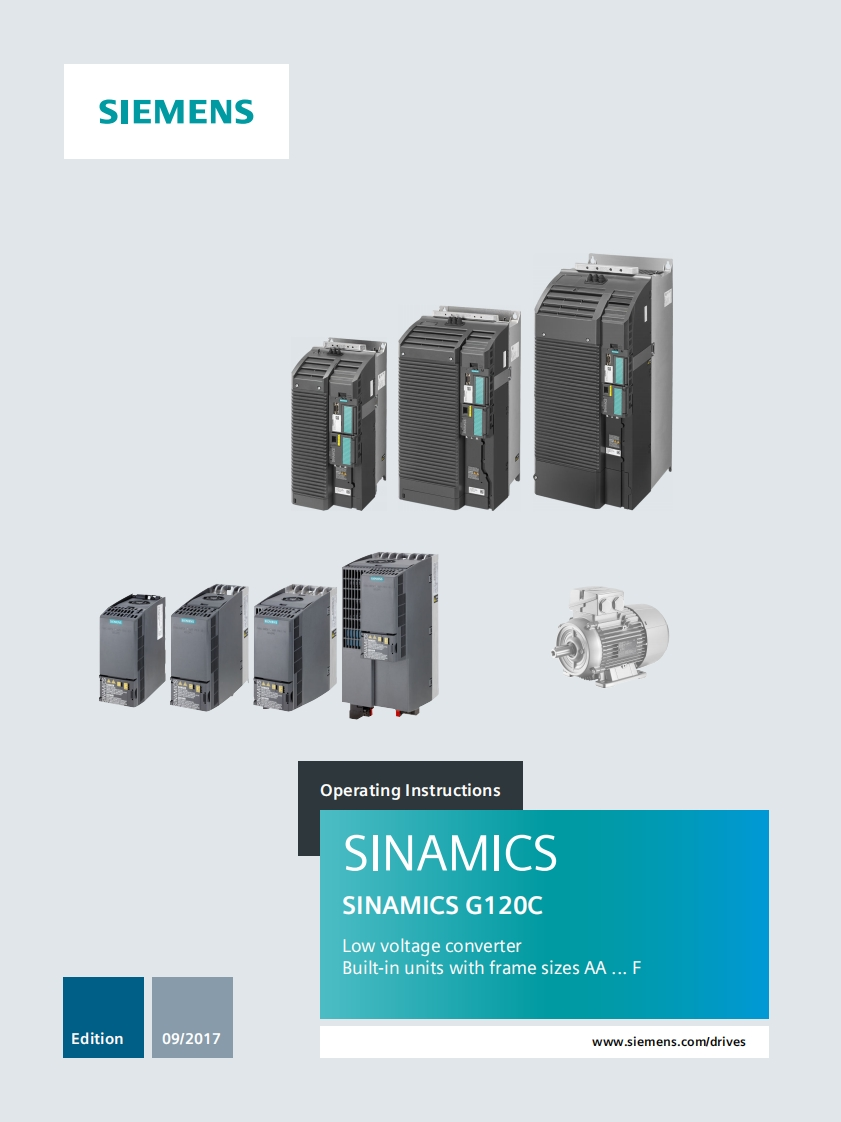 SINAMICS-G120C-Manual变频器操作说明书手册-tieng-Anh