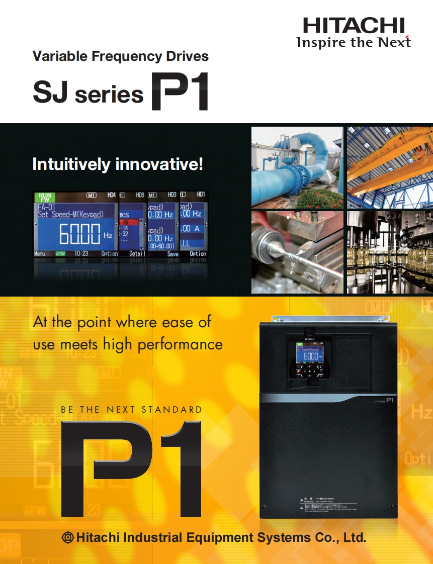 SJ-P1系列变频器样本（英文）