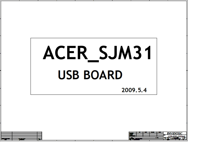 SJM31_sub_board-Aspire-3410笔记本电器原理图