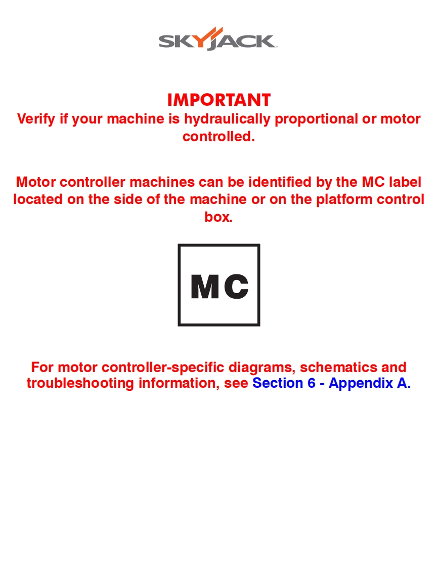 SKYJACT-SJ3226_Service_Manual维修保养手册