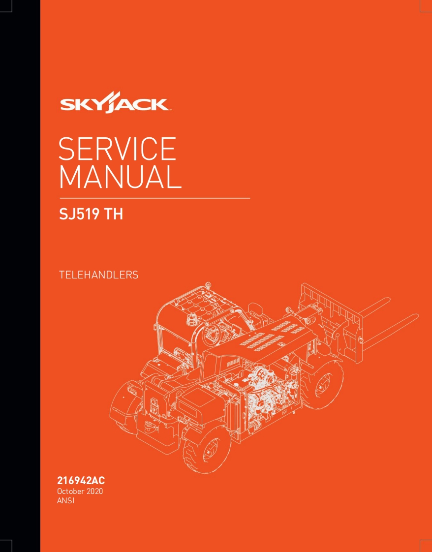 SKYJACT-SJ519TH-Service-Manual维修保养说明书手册