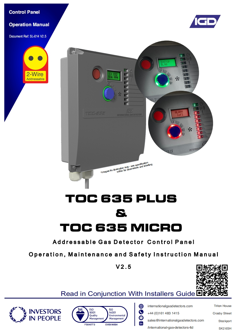 SL-014-TOC-635-手册说明书指南