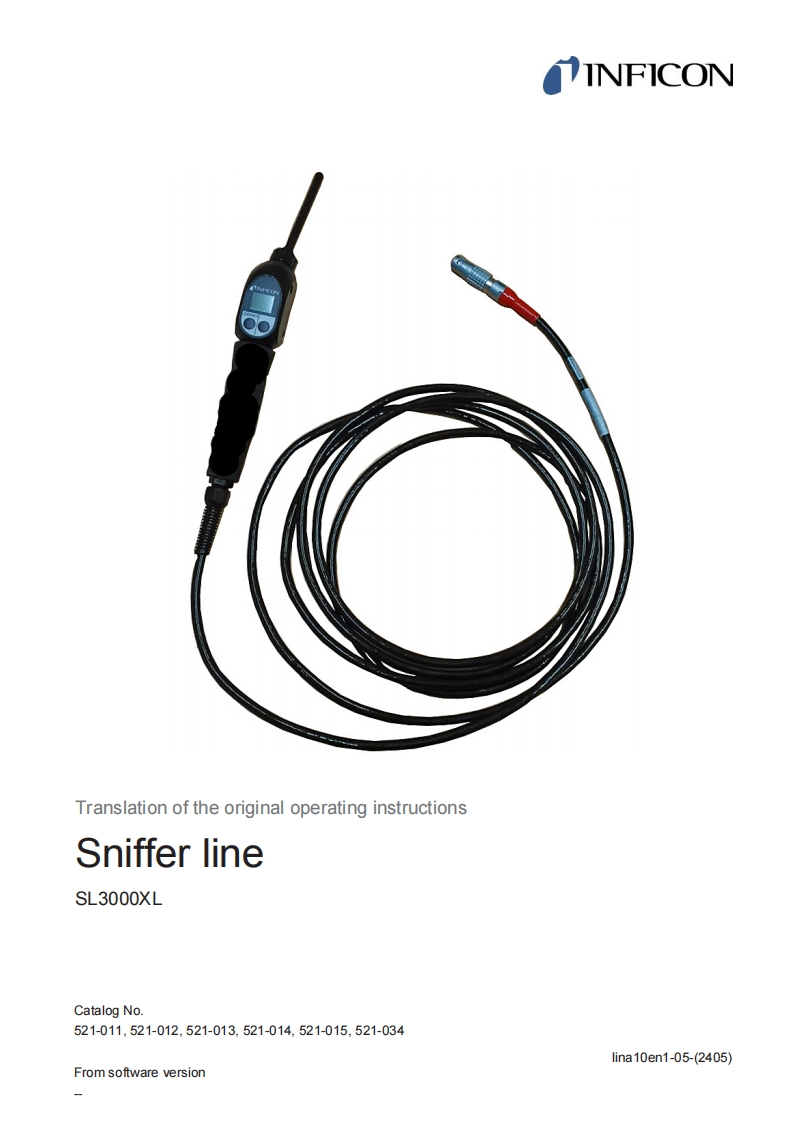 SL3000(XL)操作说明书手册