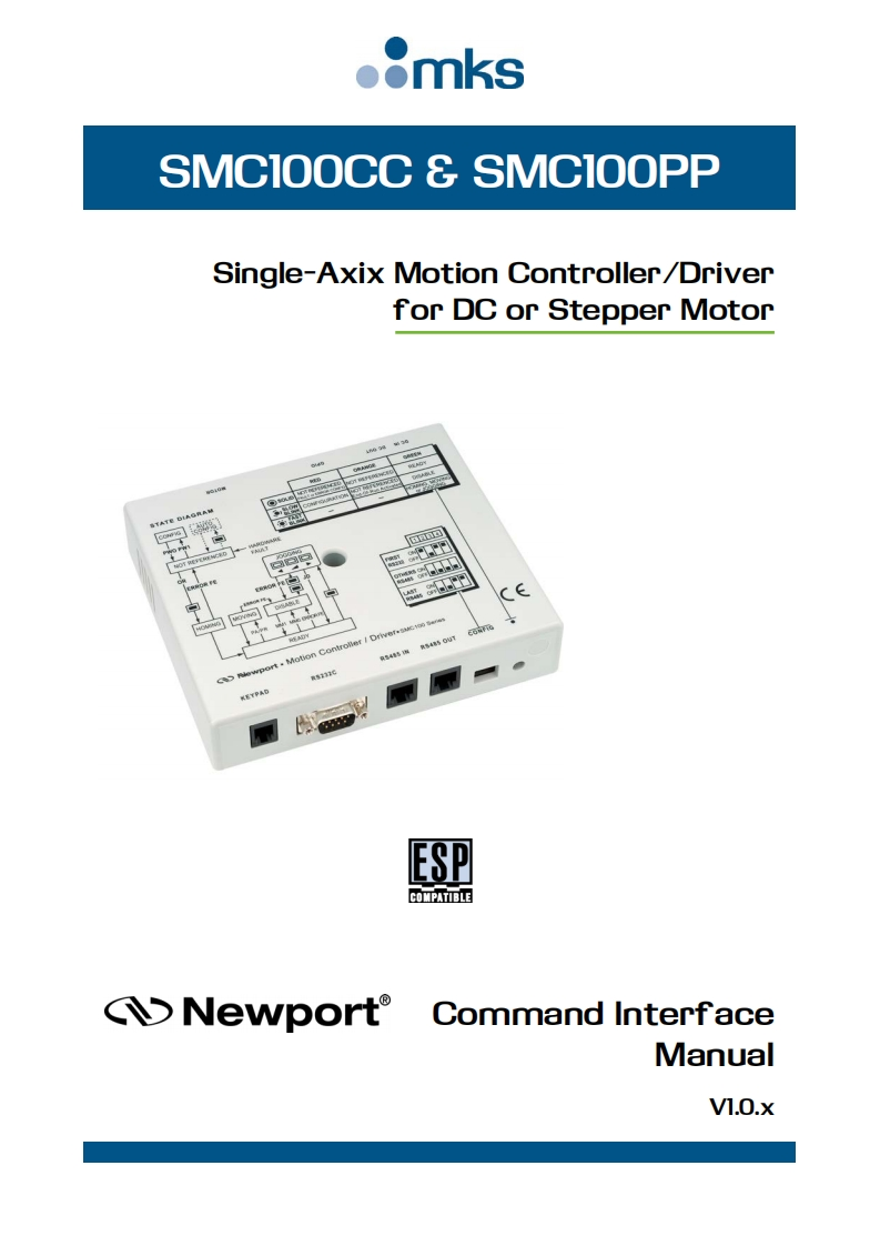 SMC100-Command-Interface-操作说明书指南