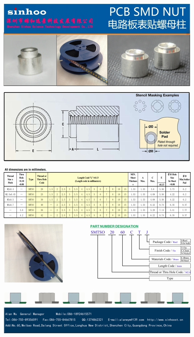 SMD表贴螺母柱-简新质力文库 - 聚焦新质生产力发展的数字化知识库_行业洞察 / 理论成果 / 实践指南免费下载新质力文库