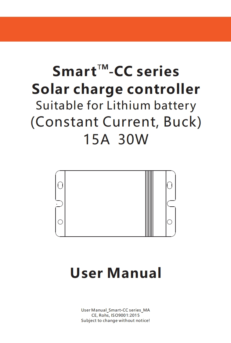 SMR1006-CCN32Li-Series_操作说明书手册_MA