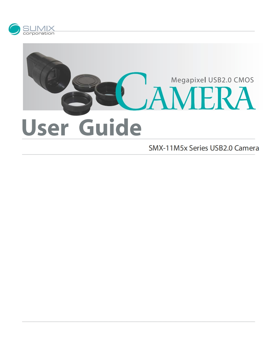 SMX-11M5x_Camera_User_Guide操作说明书手册