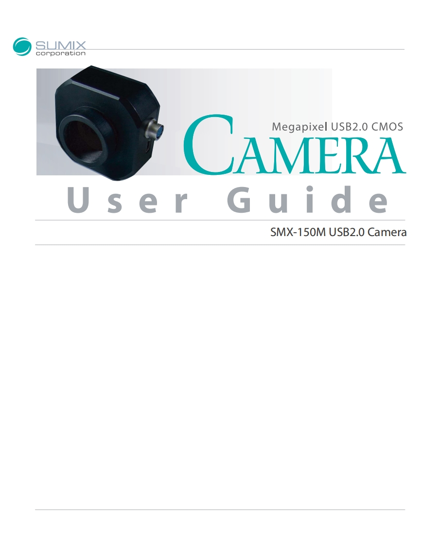 SMX-150M_Camera_User_Guide操作说明书手册