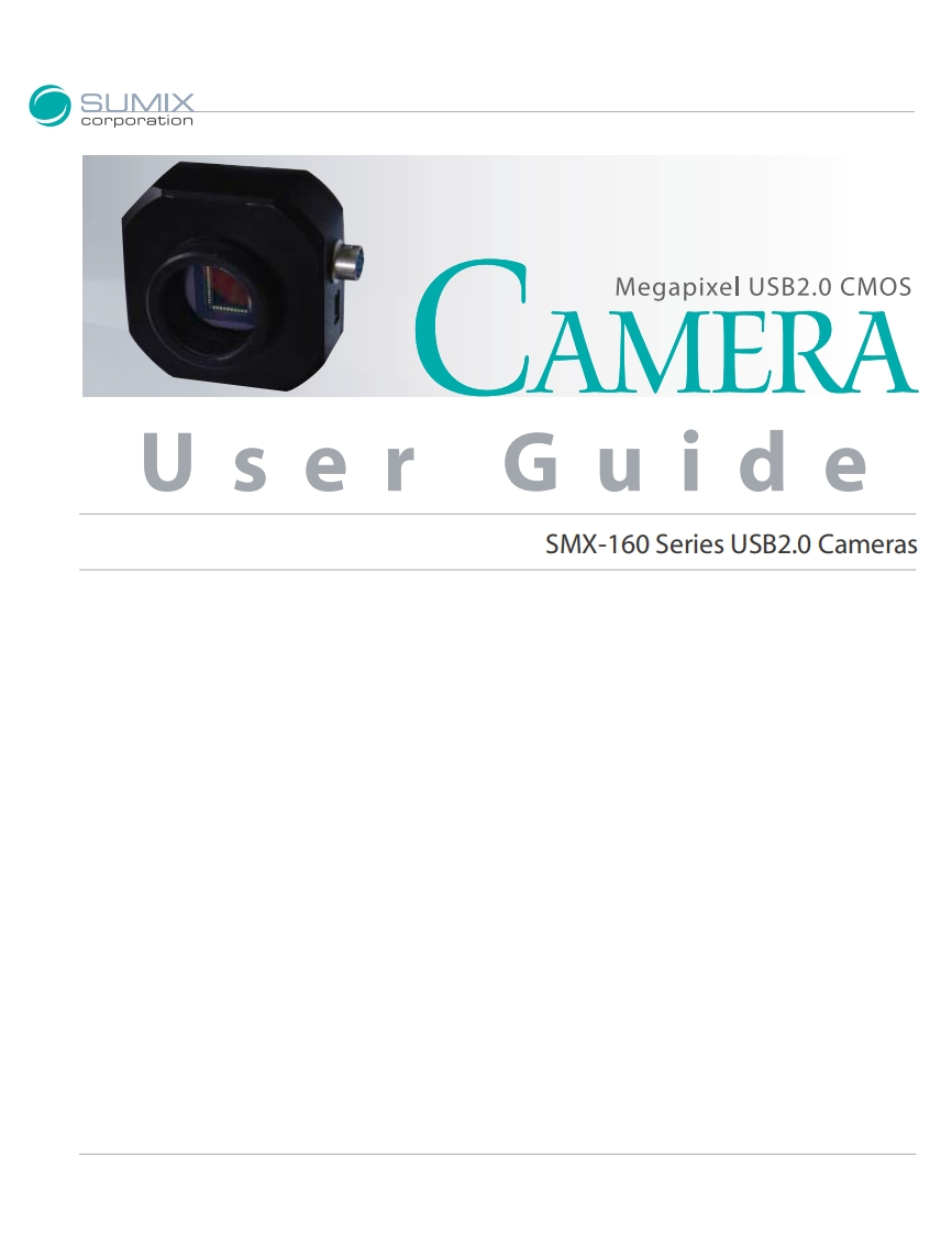 SMX-160_Camera_User_Guide操作说明书手册