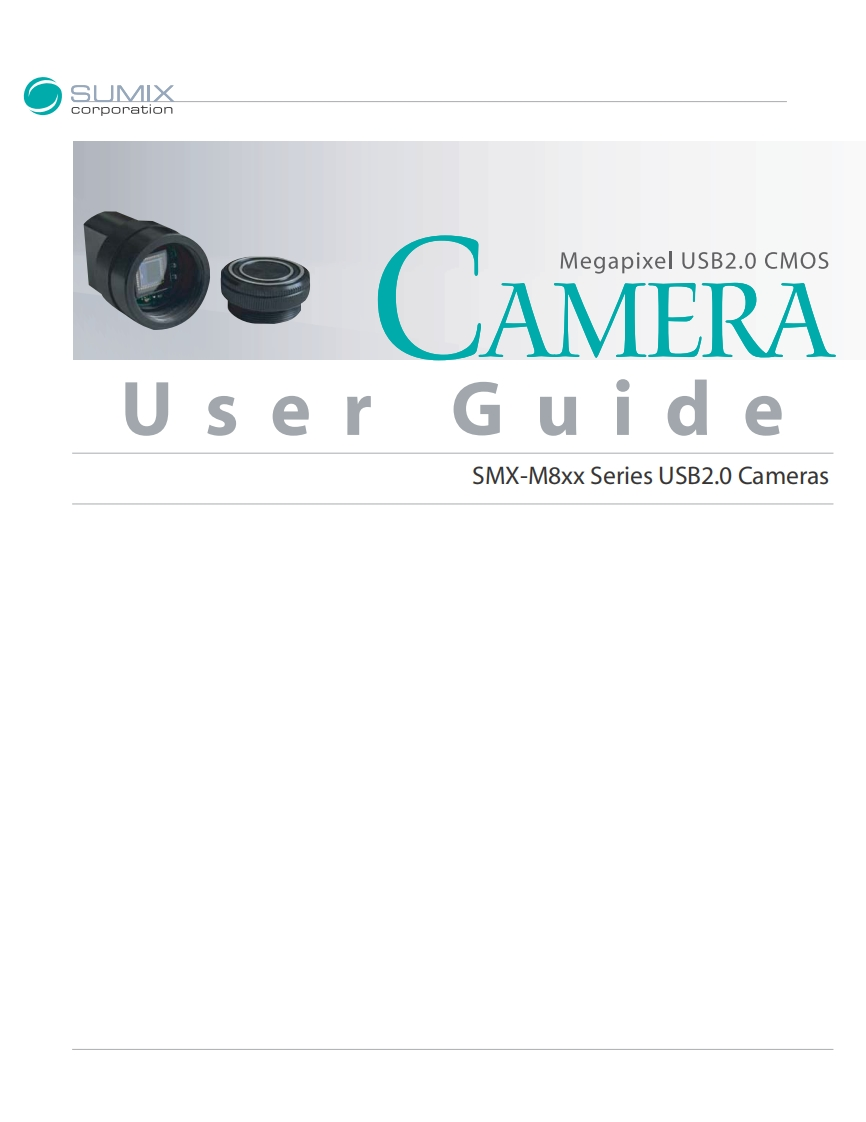 SMX-M8xx_Camera_User_Guide操作说明书手册